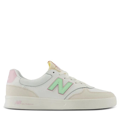 New Balance CT300 Sneakers White/Green/Pink, Womens / Mens Leather