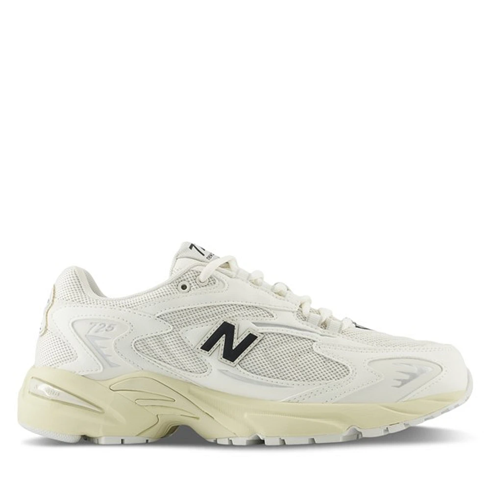 New Balance 725 Sneakers Sea Salt/Black White Misc, Womens / Mens Rubber