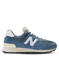 New Balance 574 Sneakers Indigo/White Blue, Womens / Mens Suede