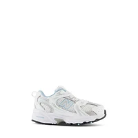 New Balance Toddler's 530 Sneakers White/Silver/Blue White Misc, Toddler Rubber