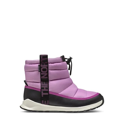 The North Face Big Kids' Thermoball Winter Boots Purple, Kid Rubber