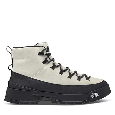 The North Face Women's Glenclyffe Urban Boots White Black, Suede