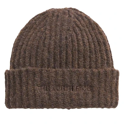 The North Face Fohair Cabin Beanie Hat in Beige, Nylon