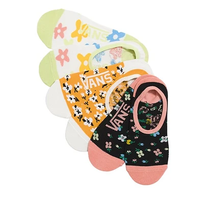 Vans Multi-Color color Three Pack Best Me Canoodle Socks in White, Nylon