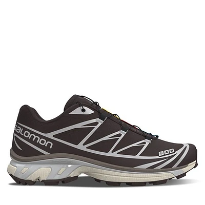 Salomon XT-6 Sneakers Dark Brown, Womens / Mens Rubber