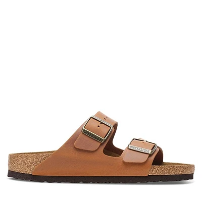 Birkenstock Men's Arizona Sandals Cognac, / EU Suede