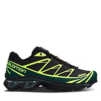 Salomon XT-6 Sneakers Black/Green, Womens / Mens Rubber
