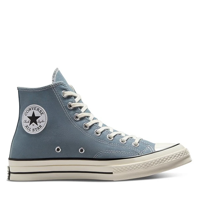 Converse Chuck 70 Hi Sneakers Neutral Gris Moyen, Womens / Mens Canvas