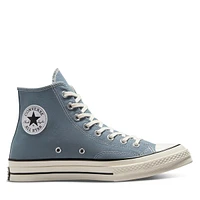 Converse Chuck 70 Hi Sneakers Neutral Gris Moyen, Womens / Mens Canvas