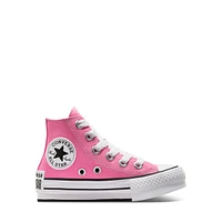 Converse Little Kids' Chuck Taylor All Star EVA Lift Hi Sneakers Rose Misc, Largeittle Kid Canvas