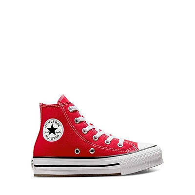 Converse Little Kids' Chuck Taylor All Star EVA Lift Hi Sneakers Rouge, Largeittle Kid Canvas