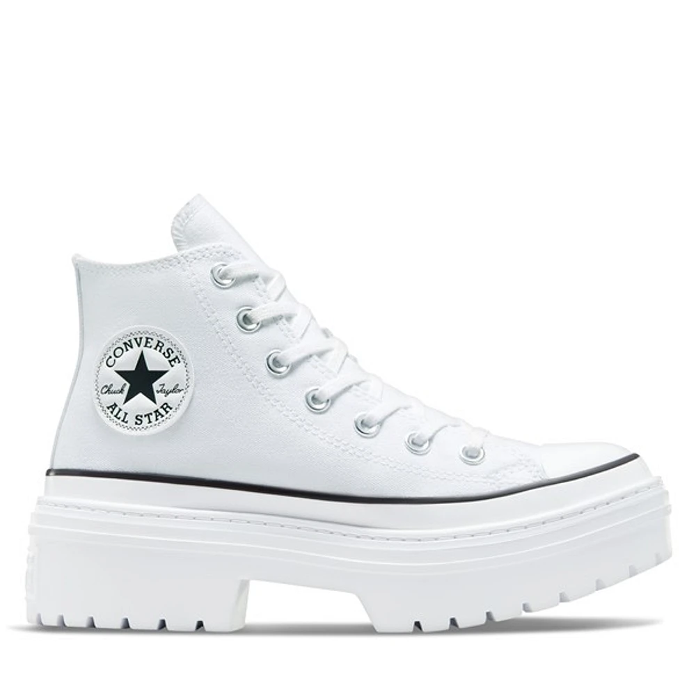 Converse Women's Chuck Taylor All Star Lugged Hi Sneakers White Misc, Canvas