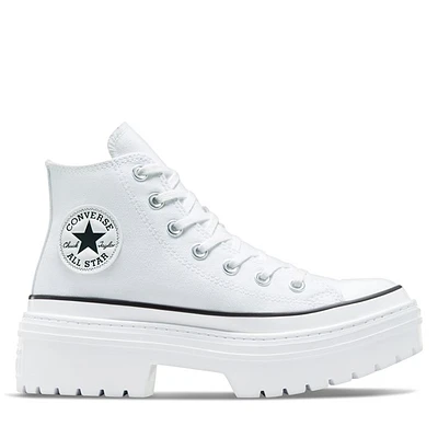 Converse Women's Chuck Taylor All Star Lugged Hi Sneakers White Misc, Canvas