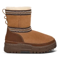 UGG Women's Classic Mini TrailGazer Winter Waterproof Boots Gris, Leather
