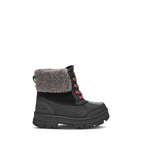 UGG Toddler's Ashton Addie Winter Waterproof Boots Black, Toddler Leather