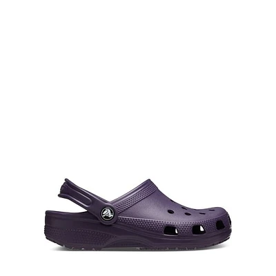 Sabots classiques bleu nuit pour jeunes enfants en Mauve Foncé, taille Little Kid - Crocs | Burgundy Shoes