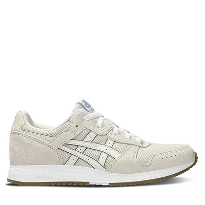 ASICS Women's Lyte Classic Sneakers Vanilla White Os, Suede