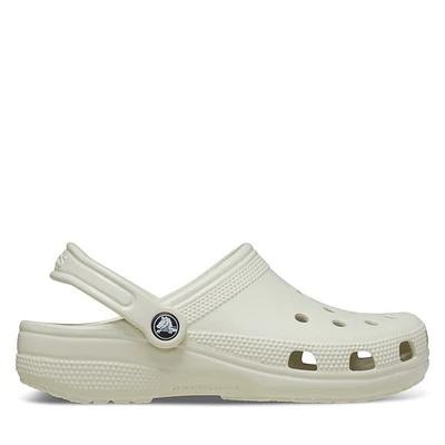 Crocs Classic Clogs Linen Naturel, Womens / Mens