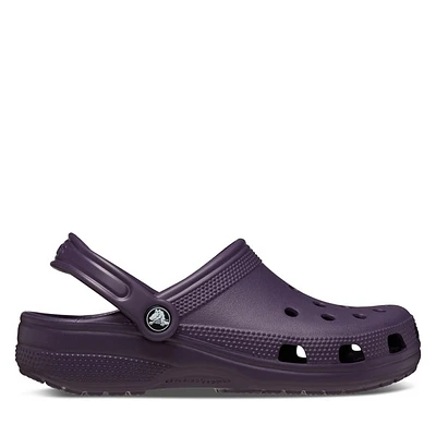 Sabots classiques bleu nuit en Mauve Foncé, taille - Crocs | Little Burgundy Shoes