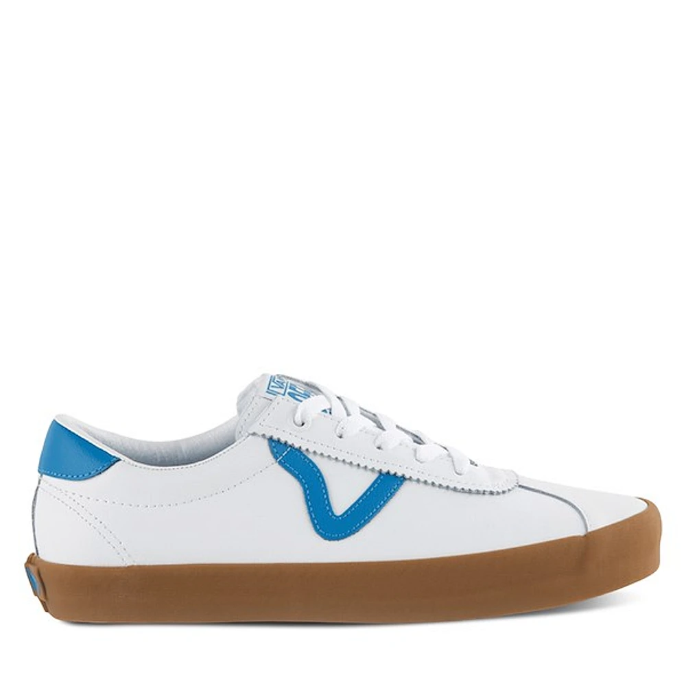 Vans Sport Low Sneakers White/Blue/Gum, Womens / Mens Leather