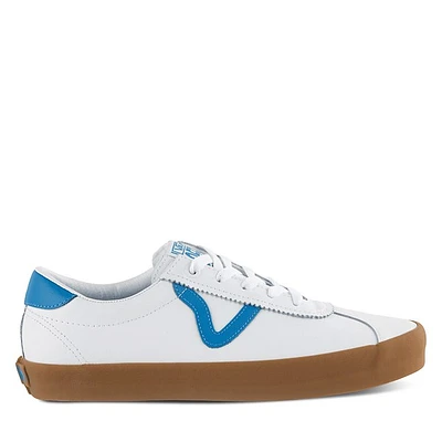 Vans Sport Low Sneakers White/Blue/Gum, Womens / Mens Leather
