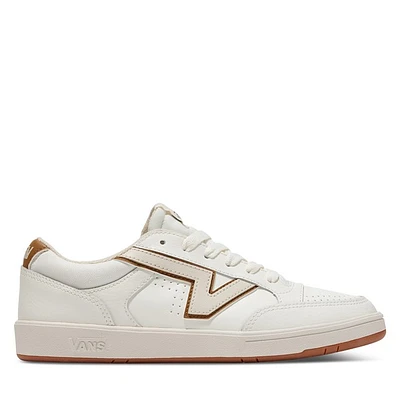 Vans Lowland ComfyCush Sport Sneakers Vintage White/Brown White Os Div., Womens / Mens Leather