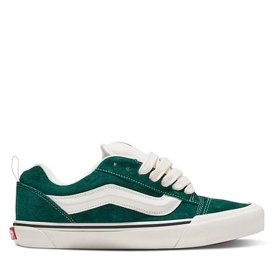 Vans Men's Knu Skool Sneakers Green/White, Suede