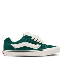 Vans Men's Knu Skool Sneakers Green/White, Suede