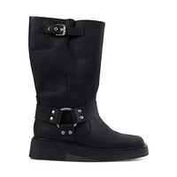Vagabond Shoemakers Women's Eyra Tall Boots Off-Black, Nubuck