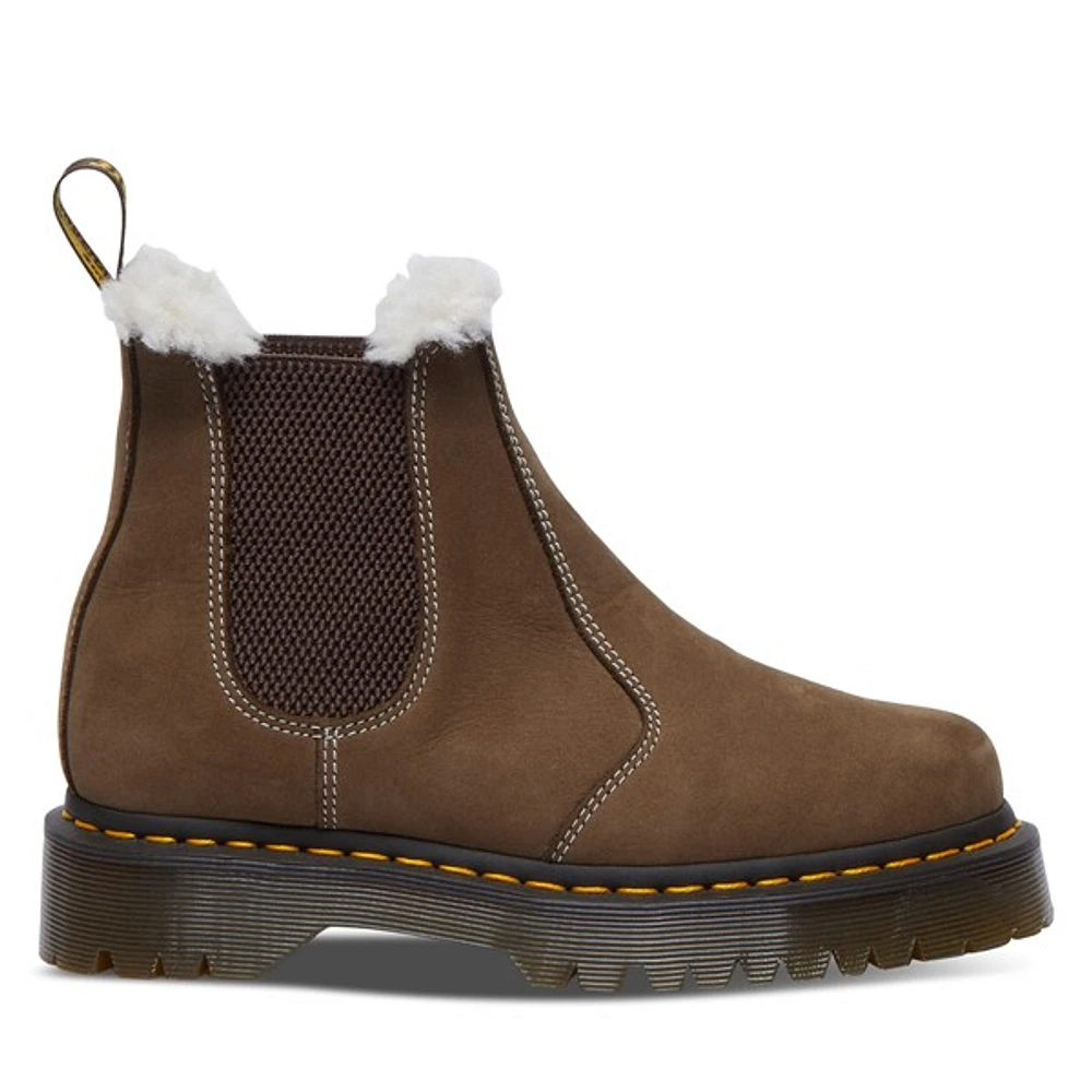 Dr. Martens Women's 2976 Bex Chelsea Boots Khaki Kaki, Leather