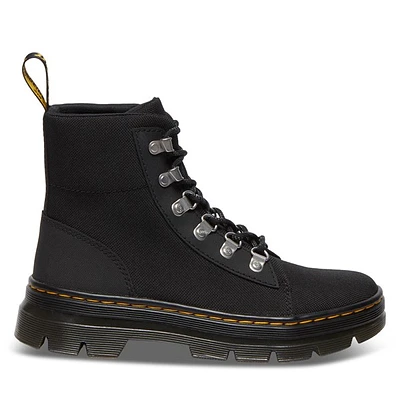 Dr. Martens Women's Combs Lace-Up Boots Black, Leather