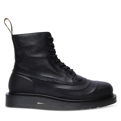 Dr. Martens Men's 1460 Sub Newlands Lace-Up Waterproof Boots Black, Leather