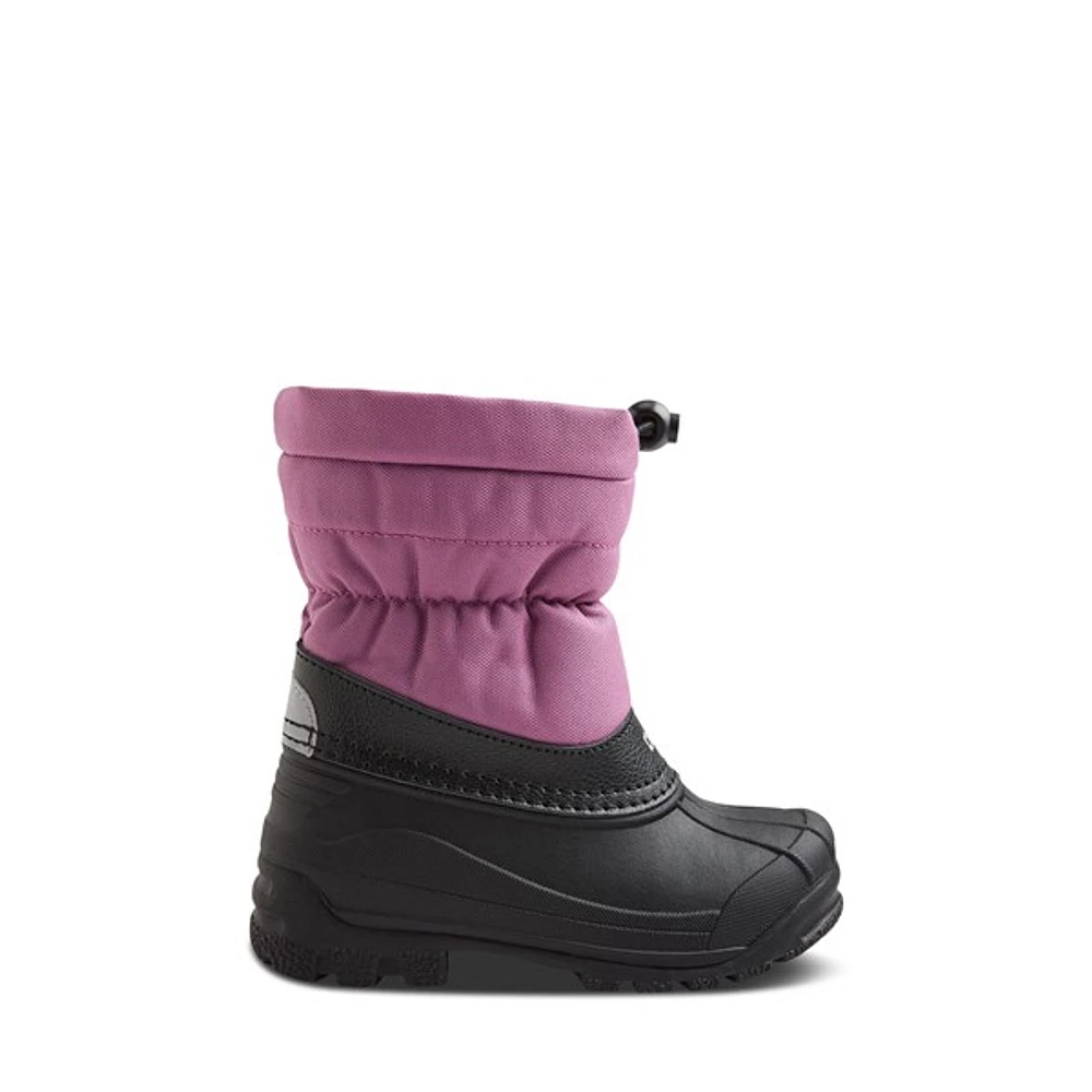 Reima Toddler's Nefar Winter Waterproof Boots Pink/Black Rose, Toddler Leather