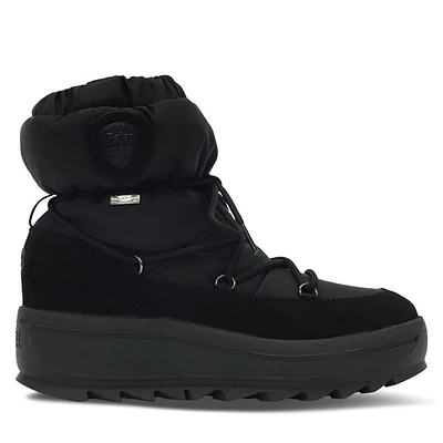 Pajar Women's Taya Winter Waterproof Boots in Black, Size 6, Nubuck