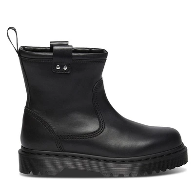 Dr. Martens Women's Anistone Lo Chelsea Boots Black, Leather
