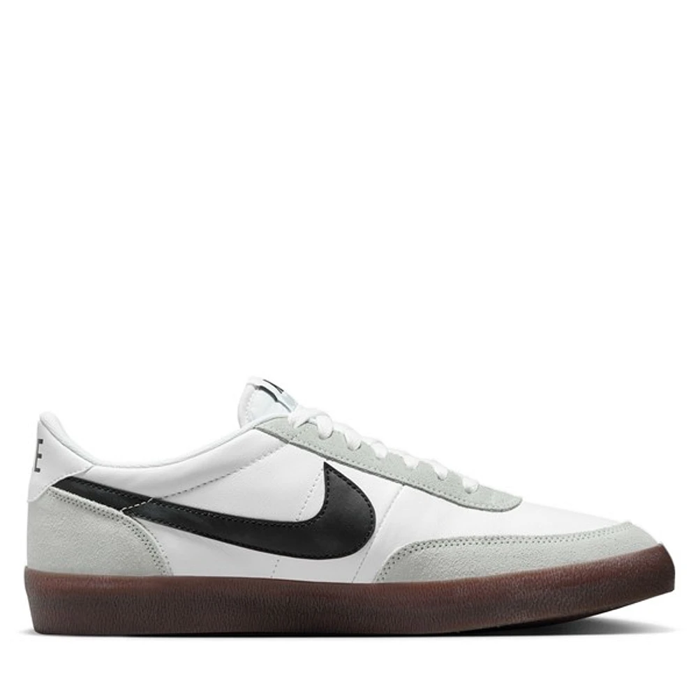 Nike Men's Killshot 2 Sneakers in White Black, Size 7, Leather