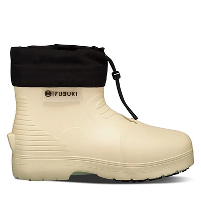FUBUKI Women's Niseko 3.0 Low Winter Waterproof Boots Beige, Polyester