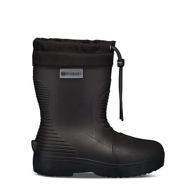 FUBUKI Kids' Niseko 3.0 Winter Waterproof Boots Black, (EU Polyester