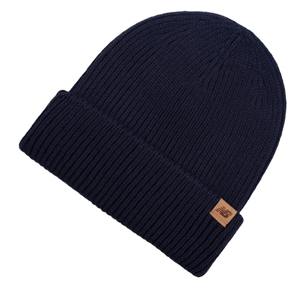 New Balance Winter Watchman Beanie Hat in Marine, Acrylic