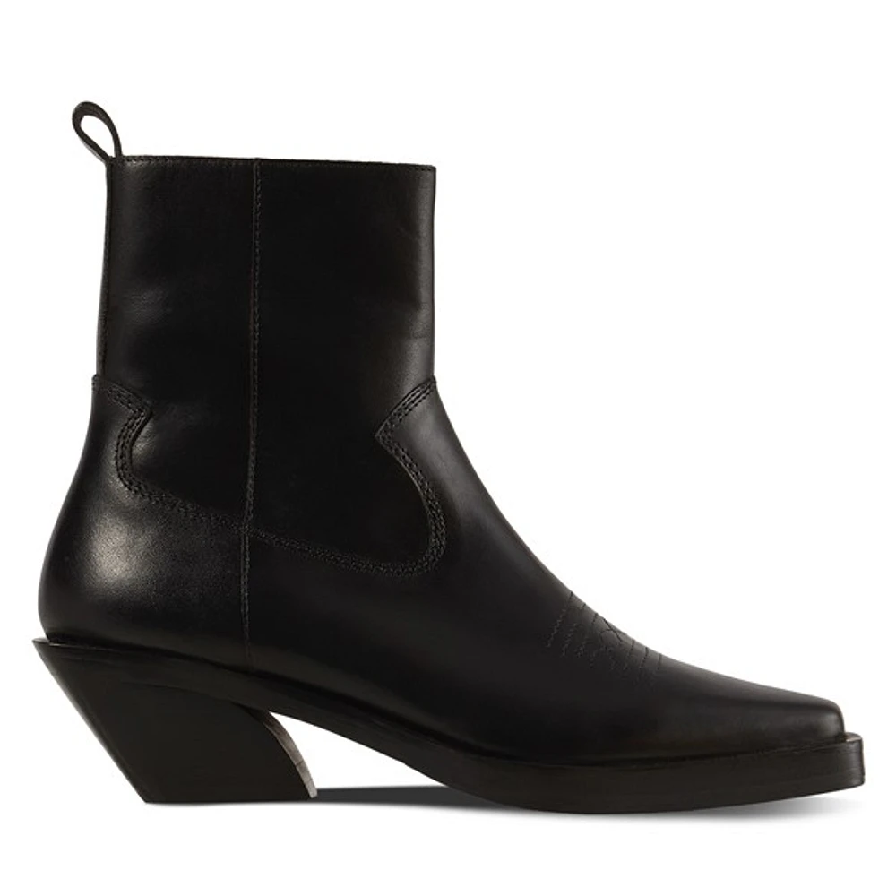 Floyd Women's Jessie Heeled Boots Black, Leather