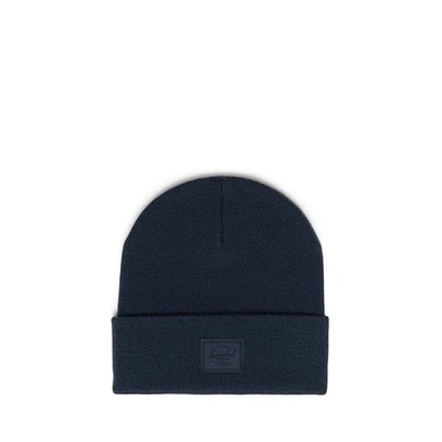 Herschel Supply Co. Elmer Tonal Beanie Hat in Marine, Acrylic
