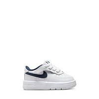 Nike Toddler's Air Force 1 Low EasyOn Sneakers Navy White Misc, Toddler Leather