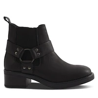 Floyd Women's Tessa Heeled Boots Black, Leather