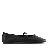 Floyd Women's Sofia Ballet Flats Black, Leather