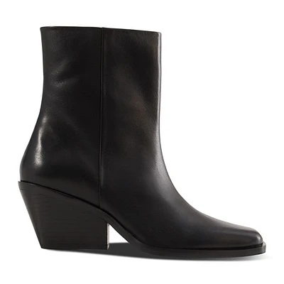 Floyd Women's Amelie Heeled Boots Black, Leather