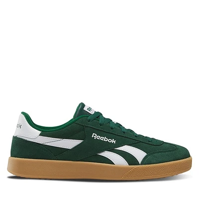 Reebok Men's Smash Edge S Sneakers Green/White/Gum, Suede