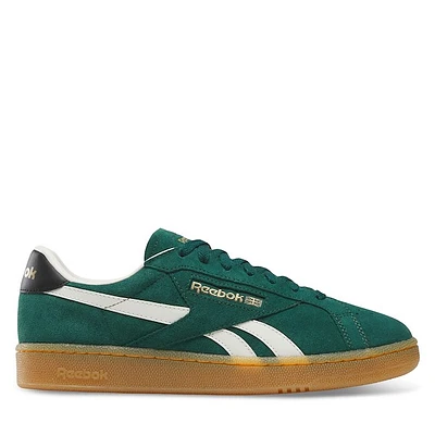 Reebok Men's Club C Grounds UK Sneakers Green/White, Suede