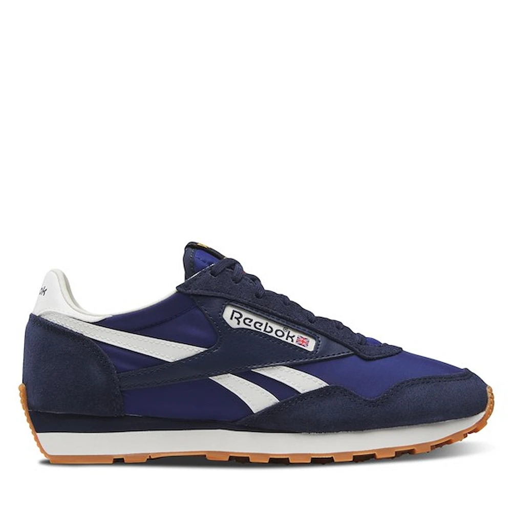 Reebok Men's Classic Aztec OG Sneakers Blue/White Marine, Leather