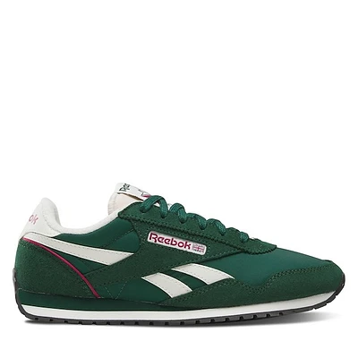 Reebok Women's Classic AZ Sneakers Green/White, Suede