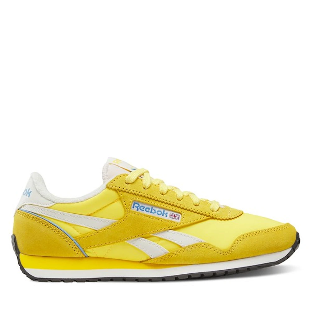Reebok Women's Classic AZ Sneakers Yellow/White Jaune Misc, Suede